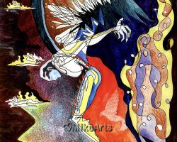 Vivisection of Flight, Figurative Painting