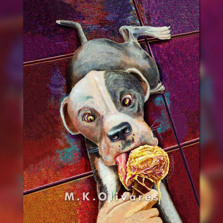 Rescue Puppy Painting, 